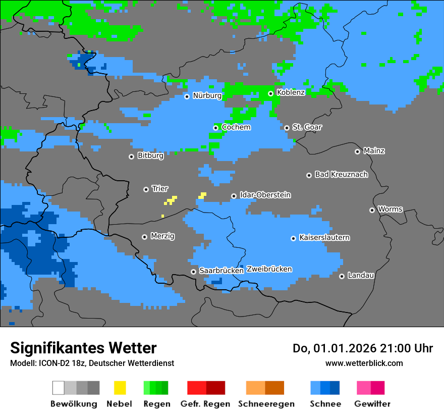 Signifikantes Wetter