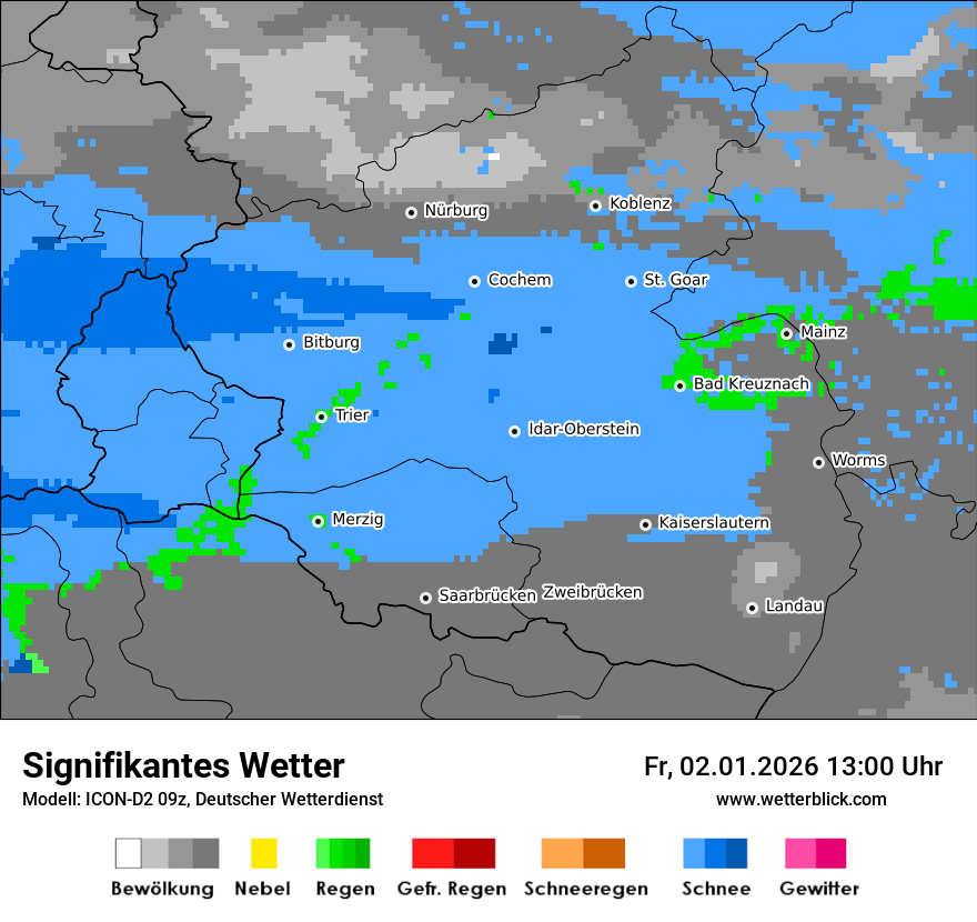Signifikantes Wetter