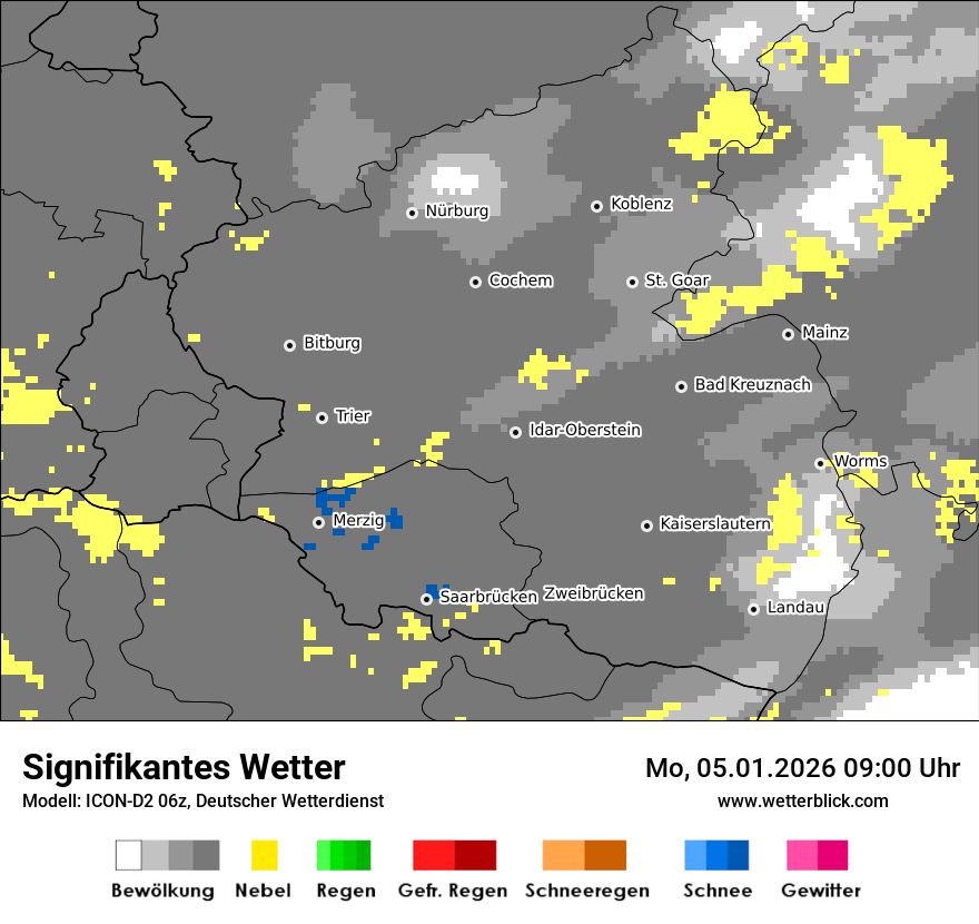 Signifikantes Wetter