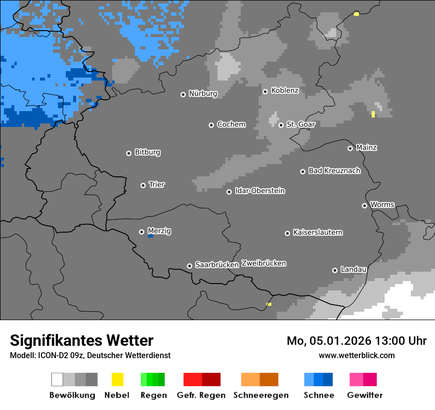 Signifikantes Wetter