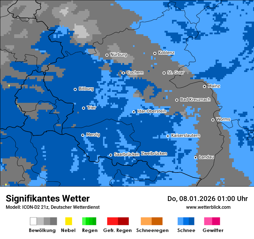 Signifikantes Wetter