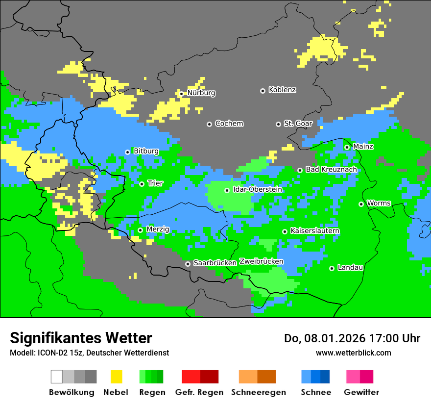 Signifikantes Wetter