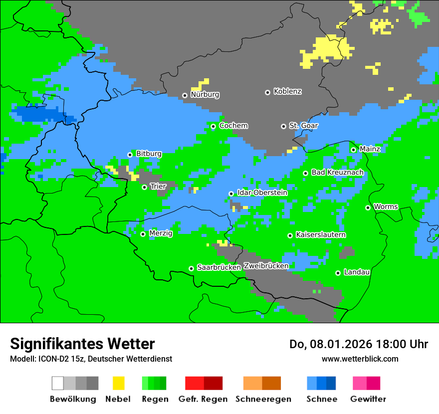 Signifikantes Wetter