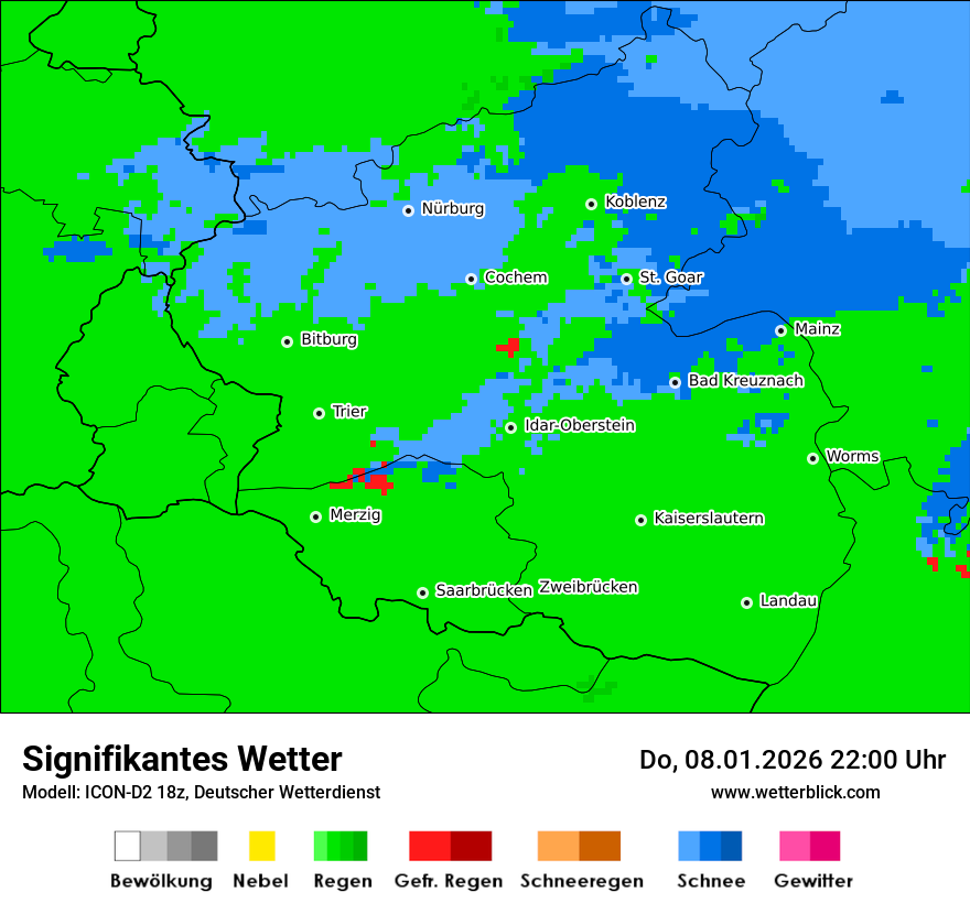 Signifikantes Wetter