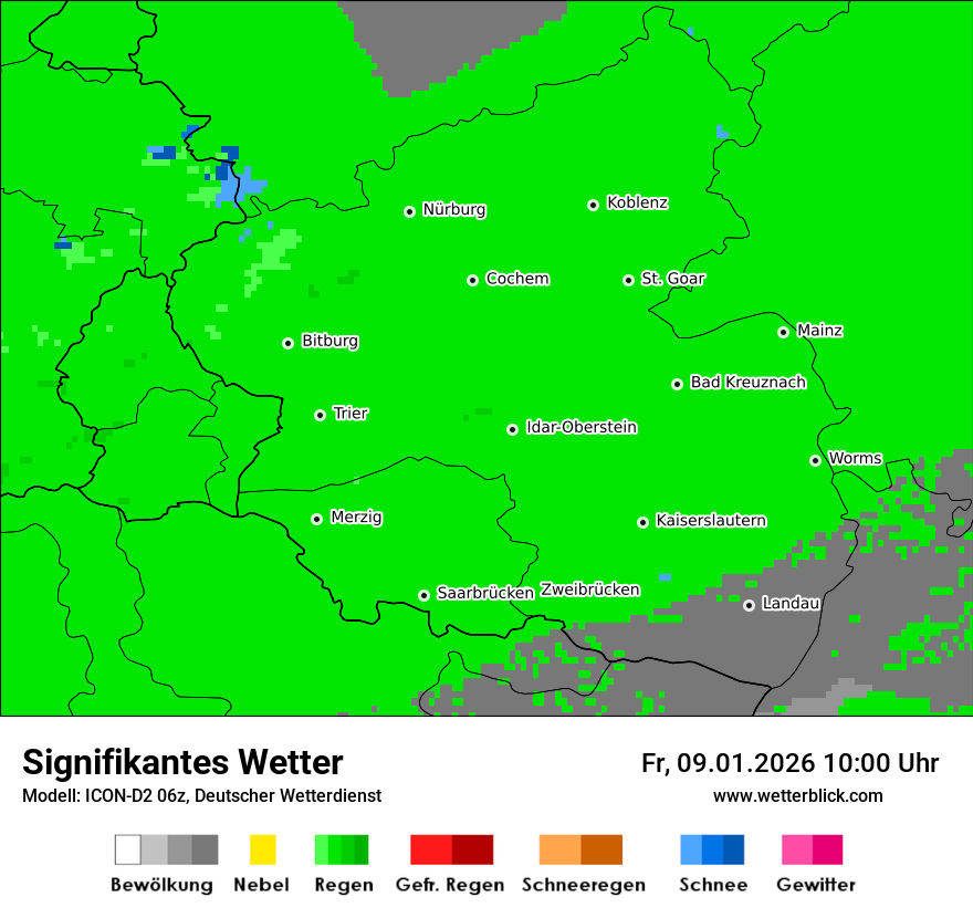 Signifikantes Wetter