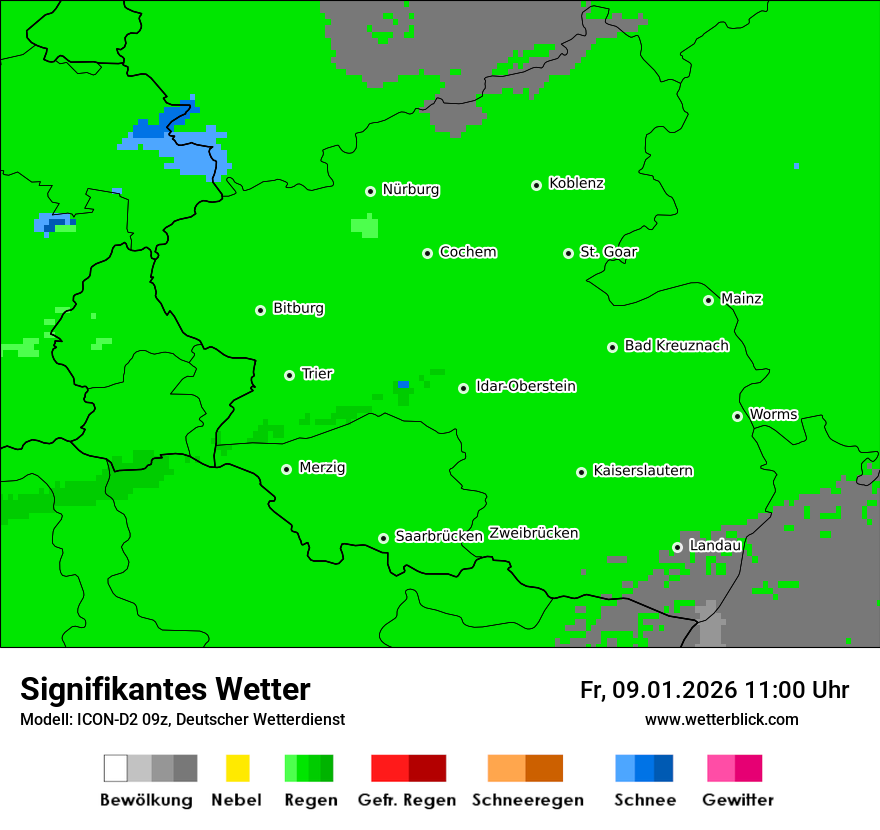 Signifikantes Wetter