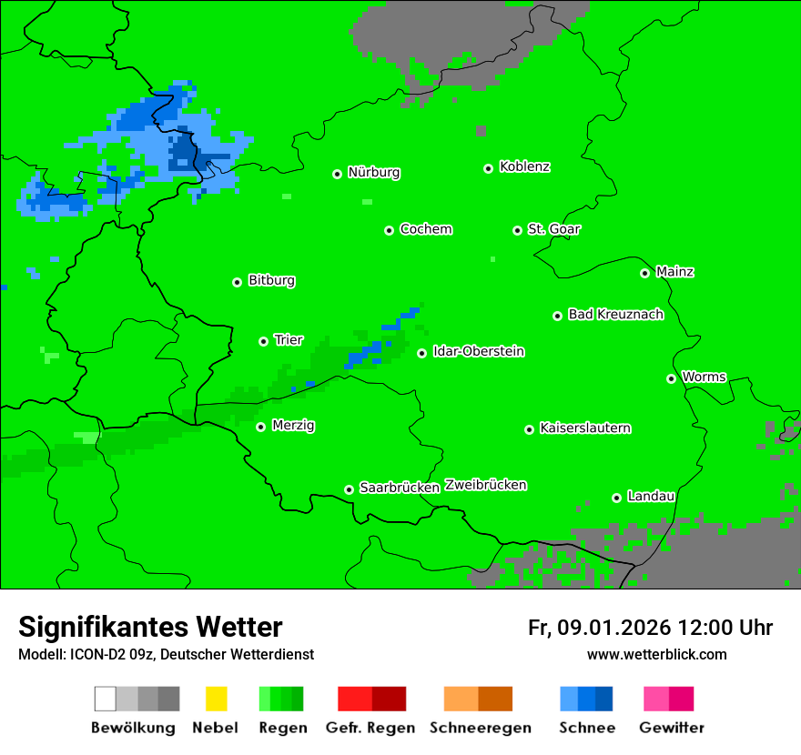 Signifikantes Wetter