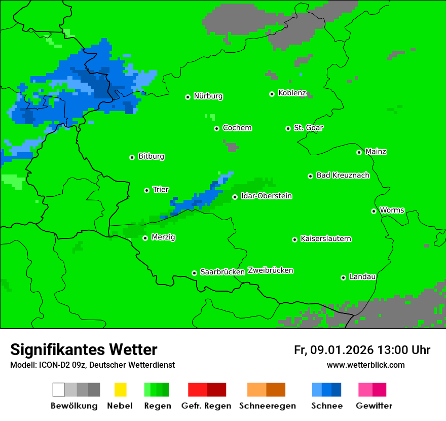 Signifikantes Wetter
