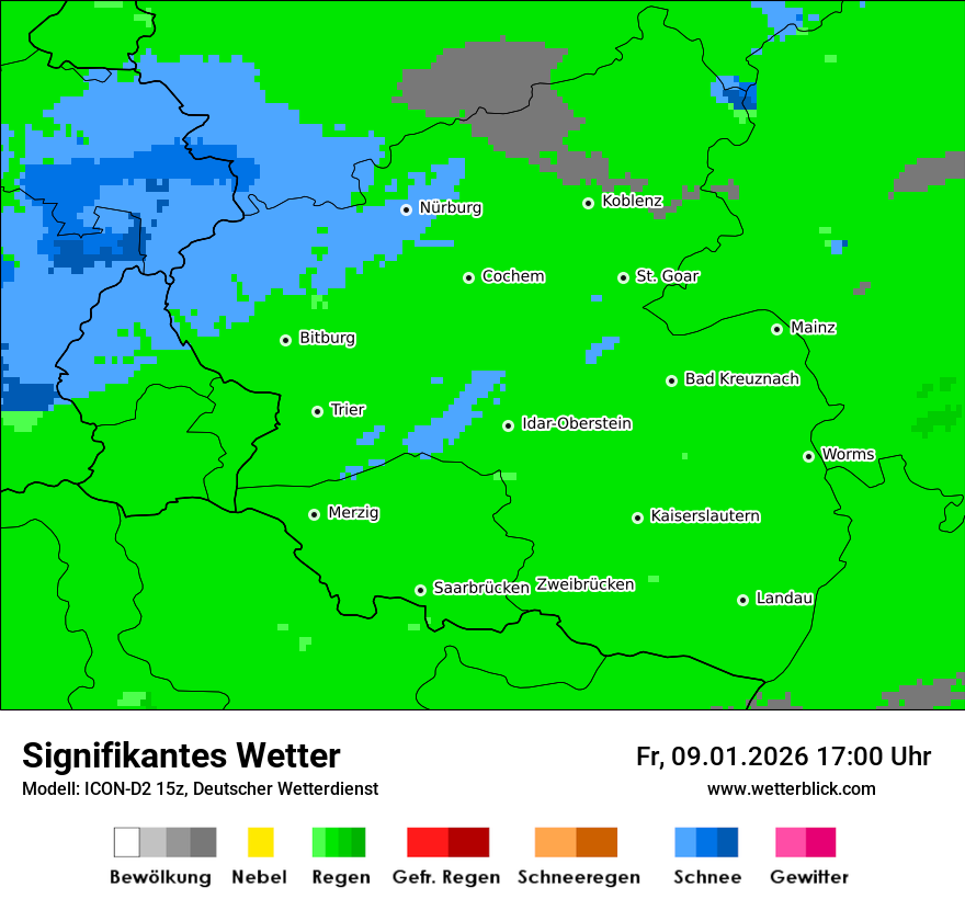 Signifikantes Wetter