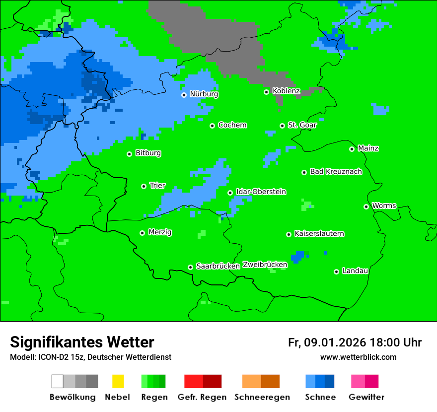 Signifikantes Wetter