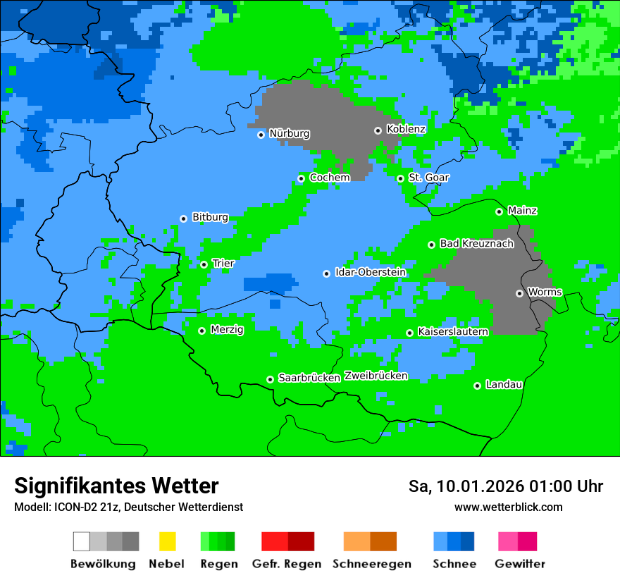 Signifikantes Wetter