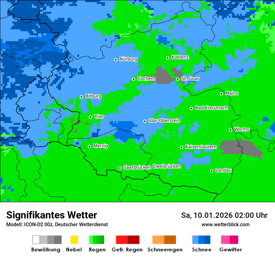 Signifikantes Wetter