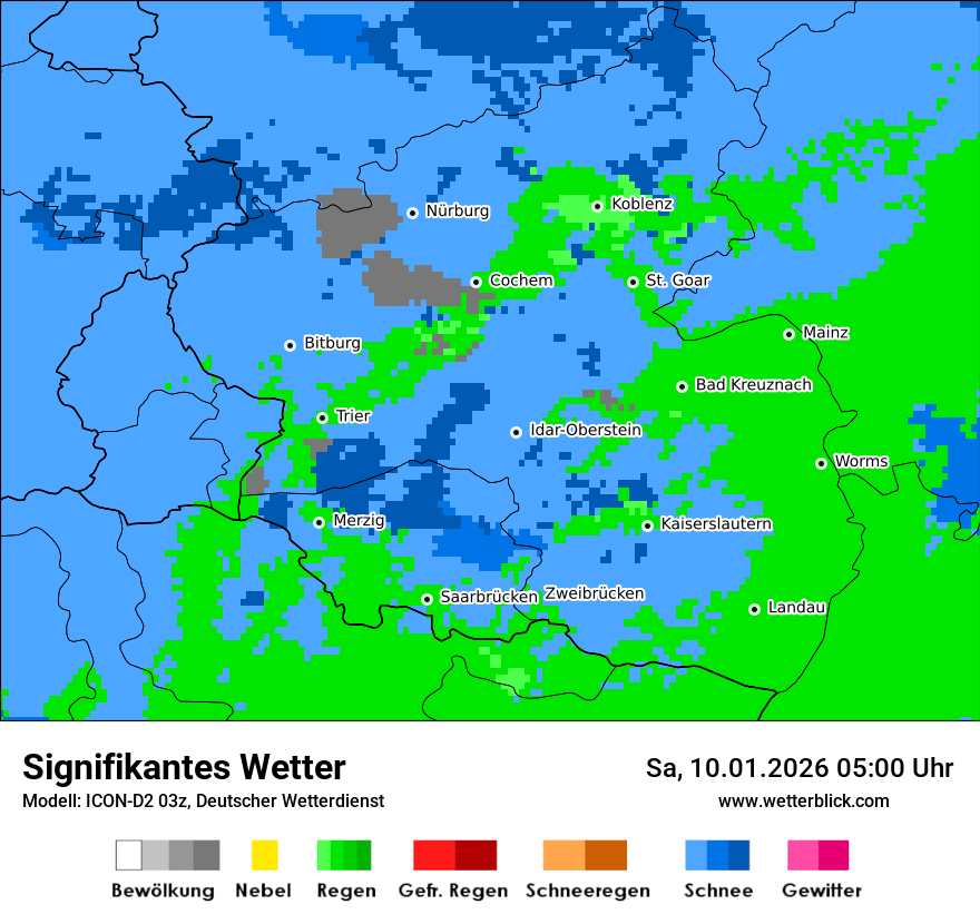 Signifikantes Wetter