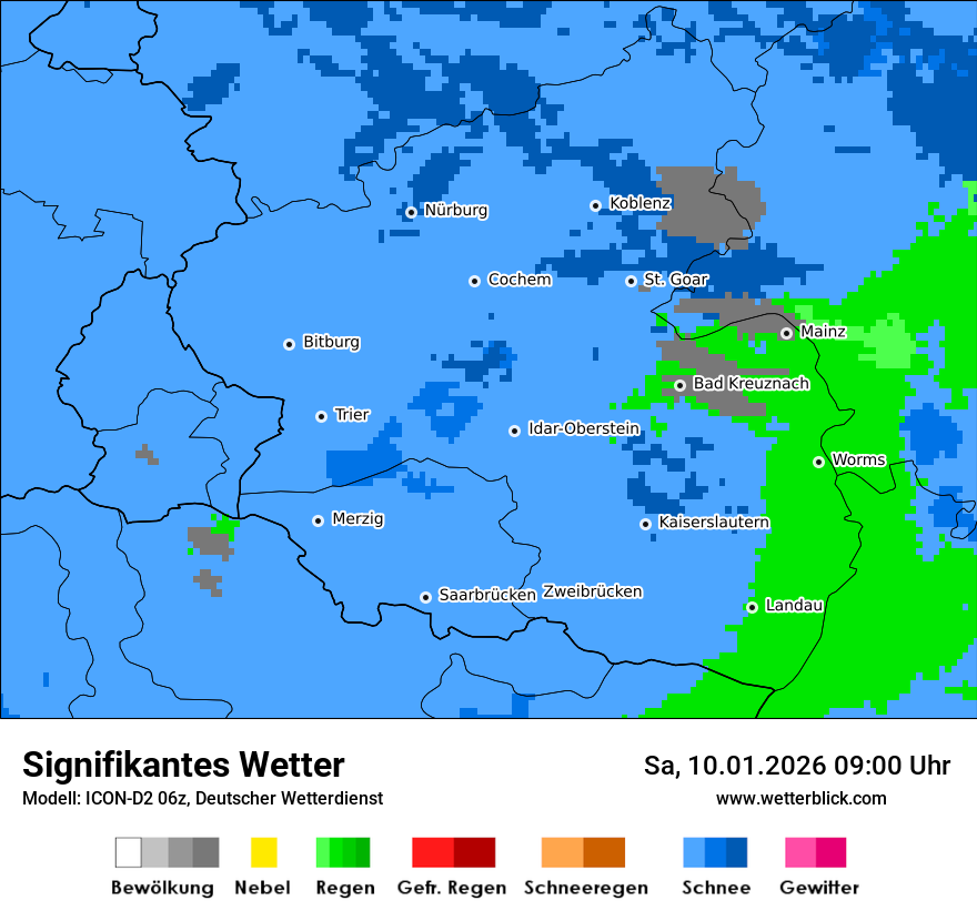 Signifikantes Wetter