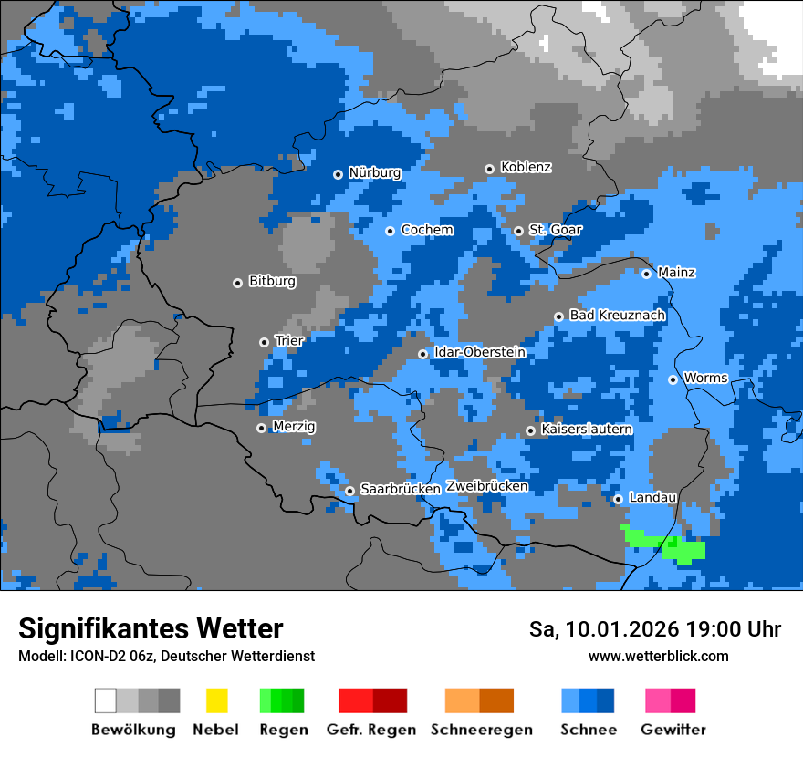 Signifikantes Wetter