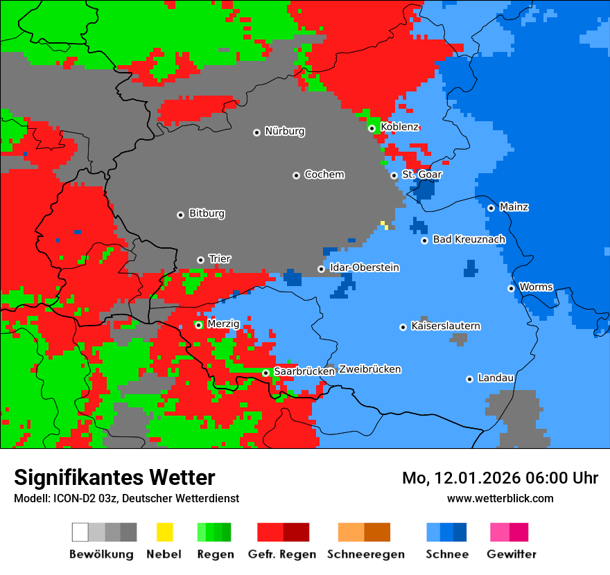 Signifikantes Wetter