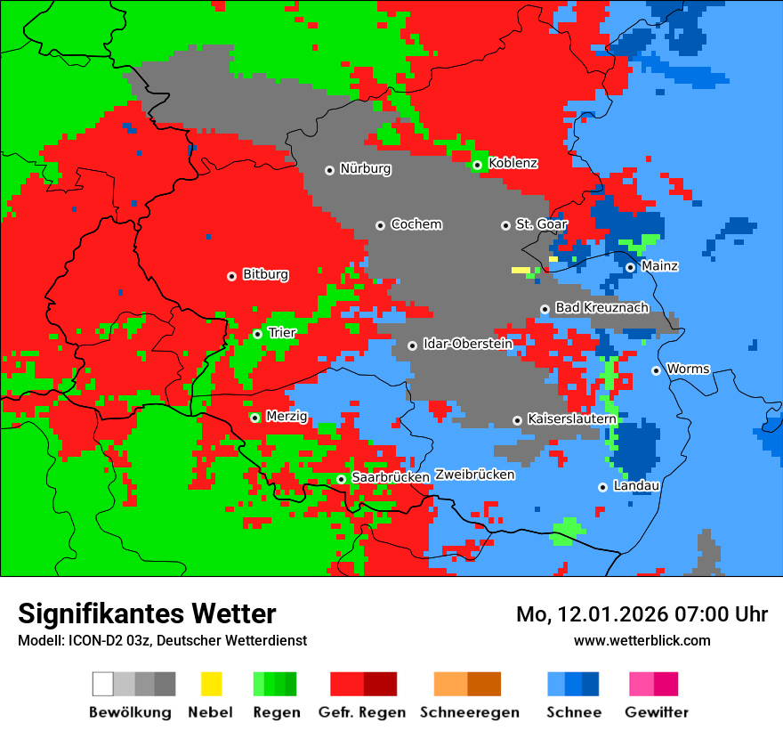 Signifikantes Wetter