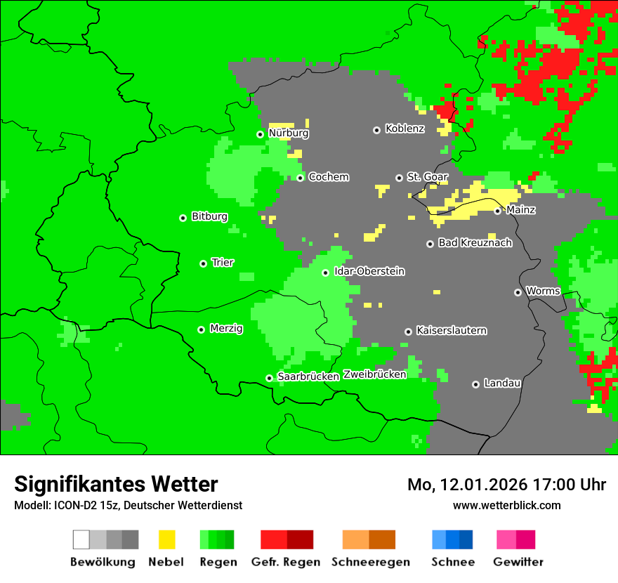 Signifikantes Wetter