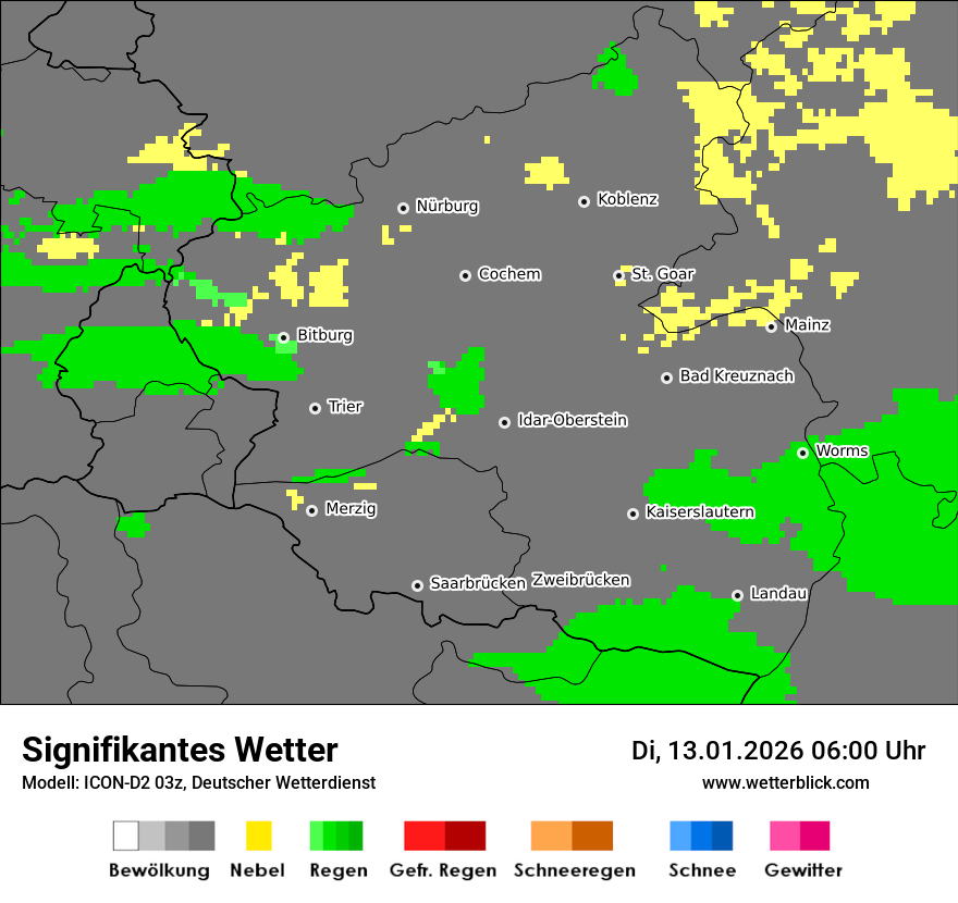 Signifikantes Wetter