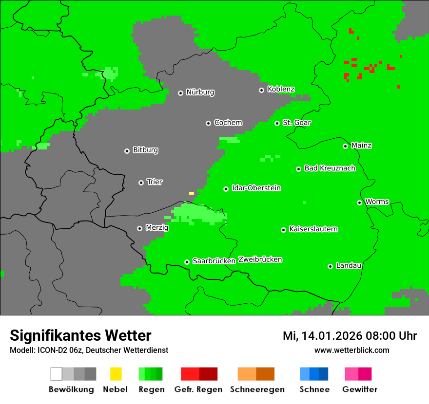 Signifikantes Wetter