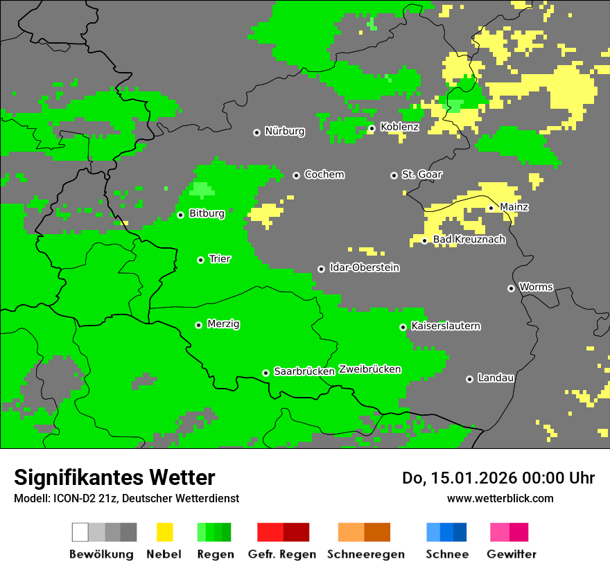 Signifikantes Wetter