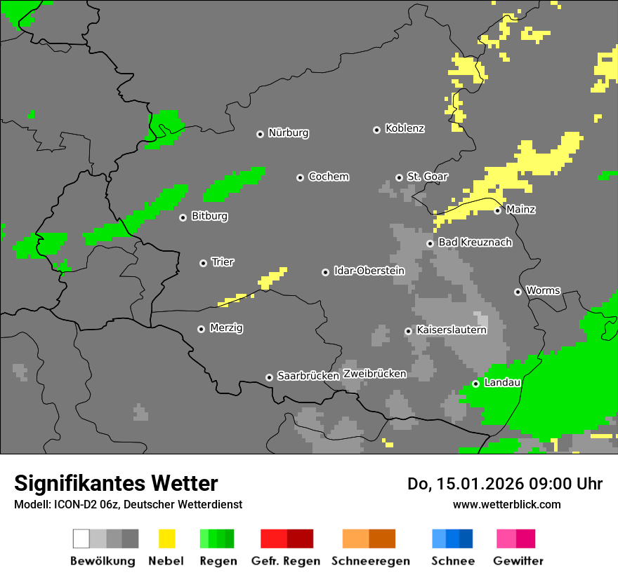 Signifikantes Wetter