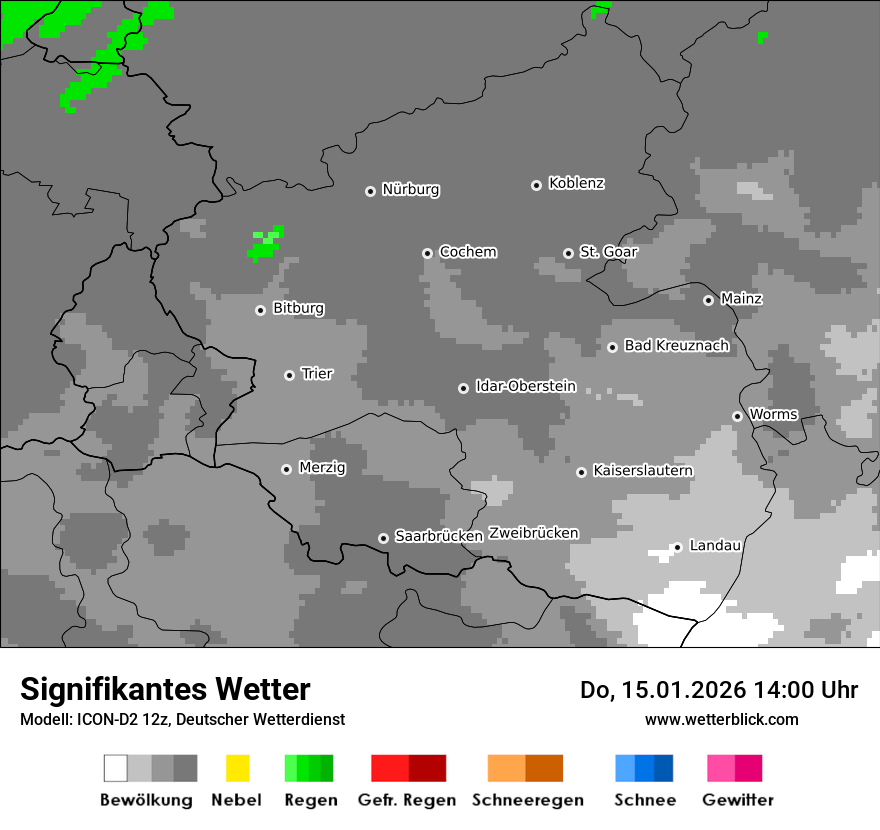 Signifikantes Wetter