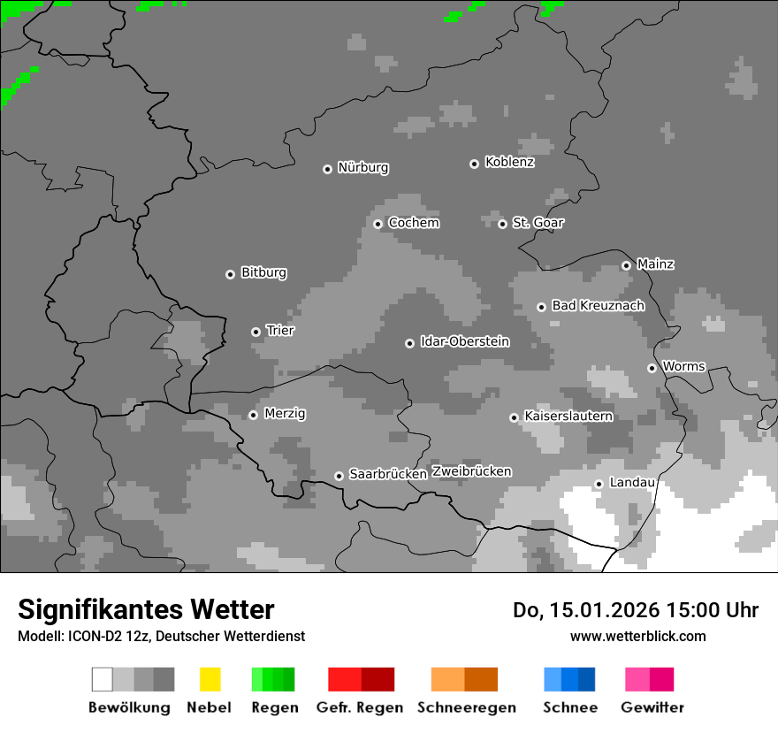 Signifikantes Wetter