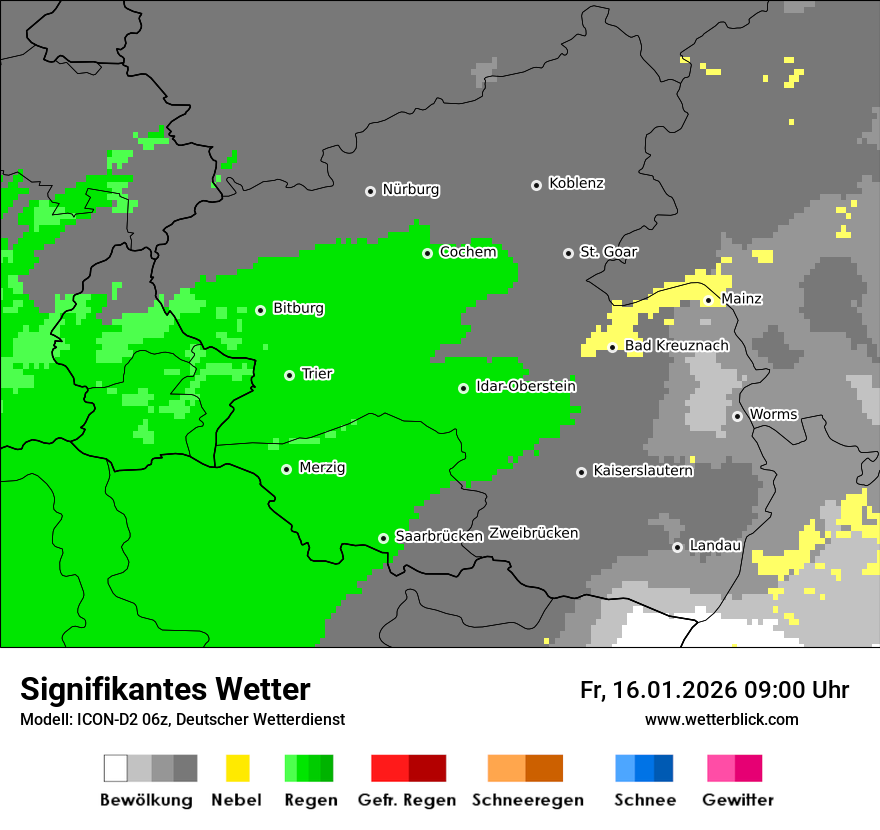 Signifikantes Wetter