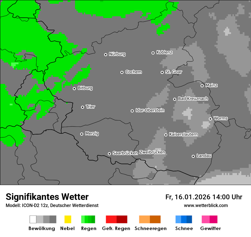 Signifikantes Wetter