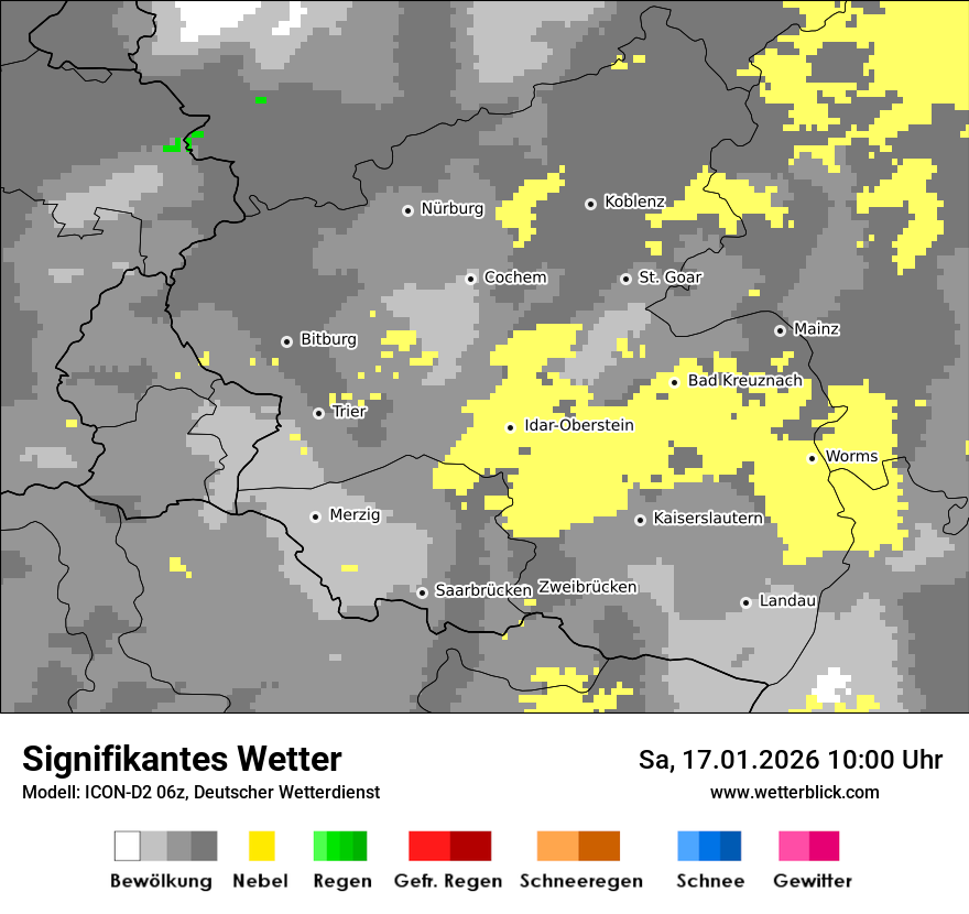 Signifikantes Wetter