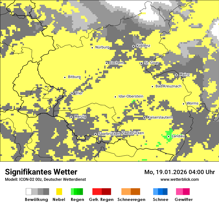 Signifikantes Wetter
