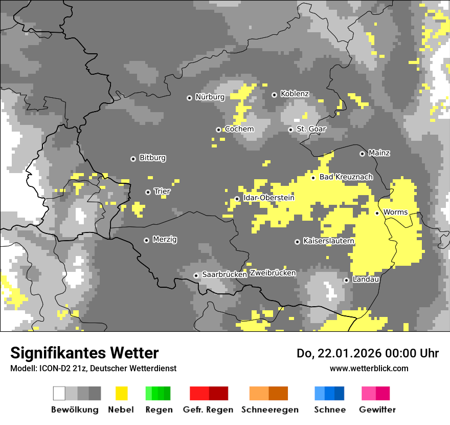 Signifikantes Wetter