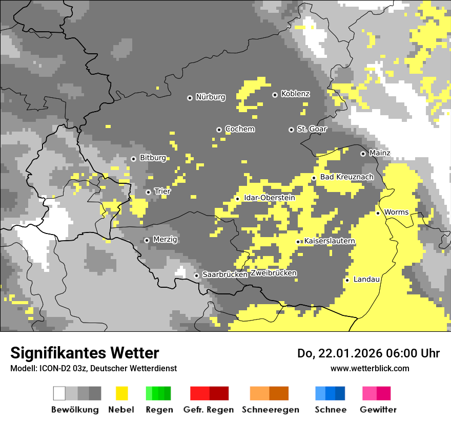 Signifikantes Wetter