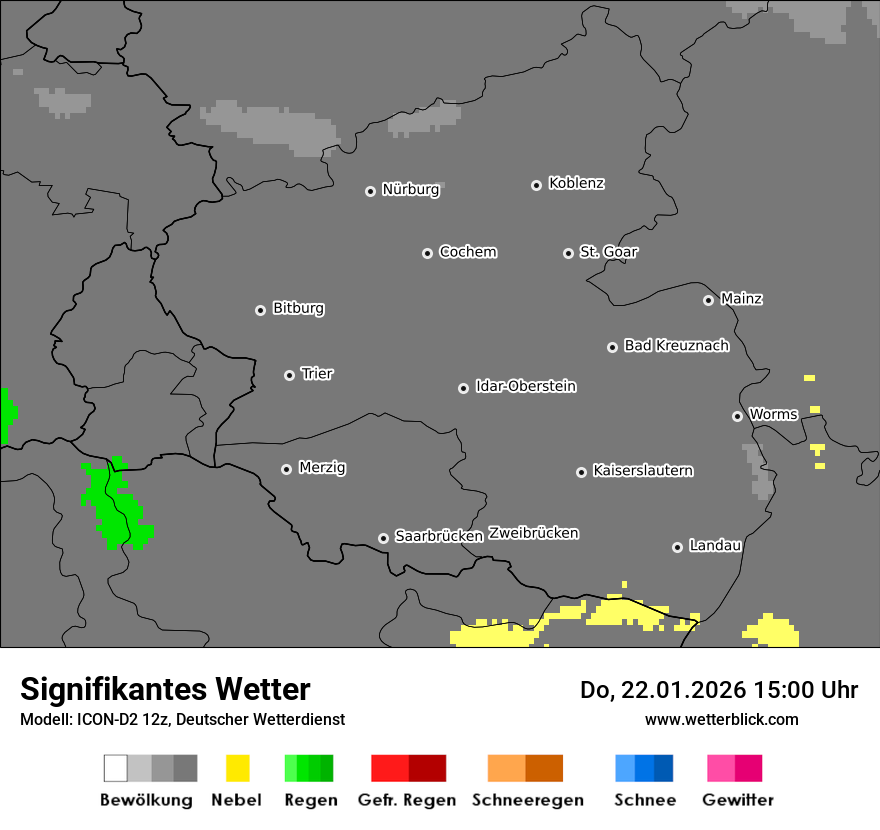 Signifikantes Wetter