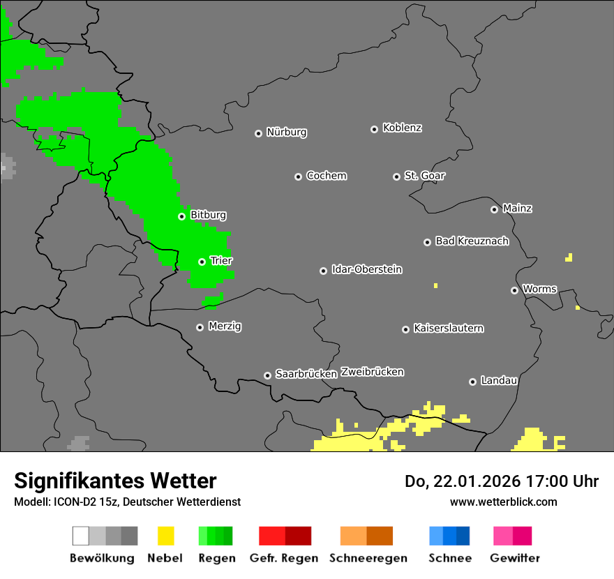 Signifikantes Wetter