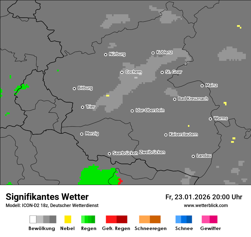 Signifikantes Wetter