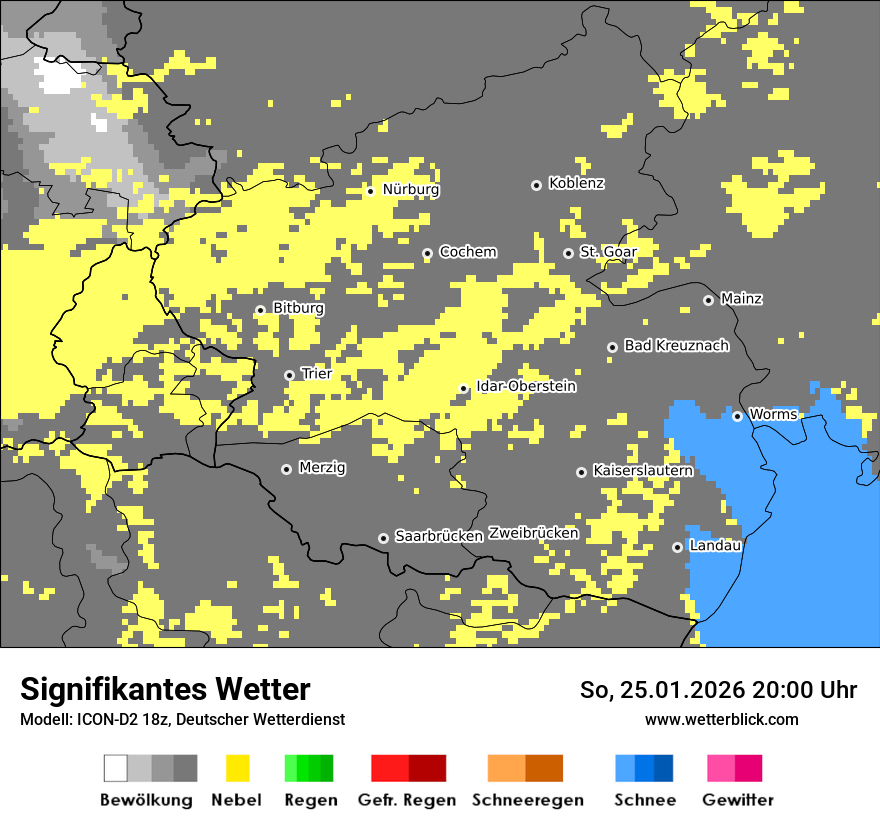 Signifikantes Wetter