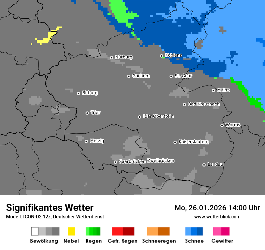 Signifikantes Wetter