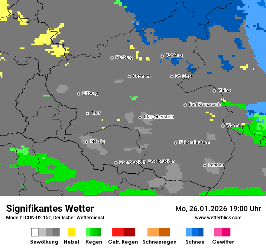 Signifikantes Wetter