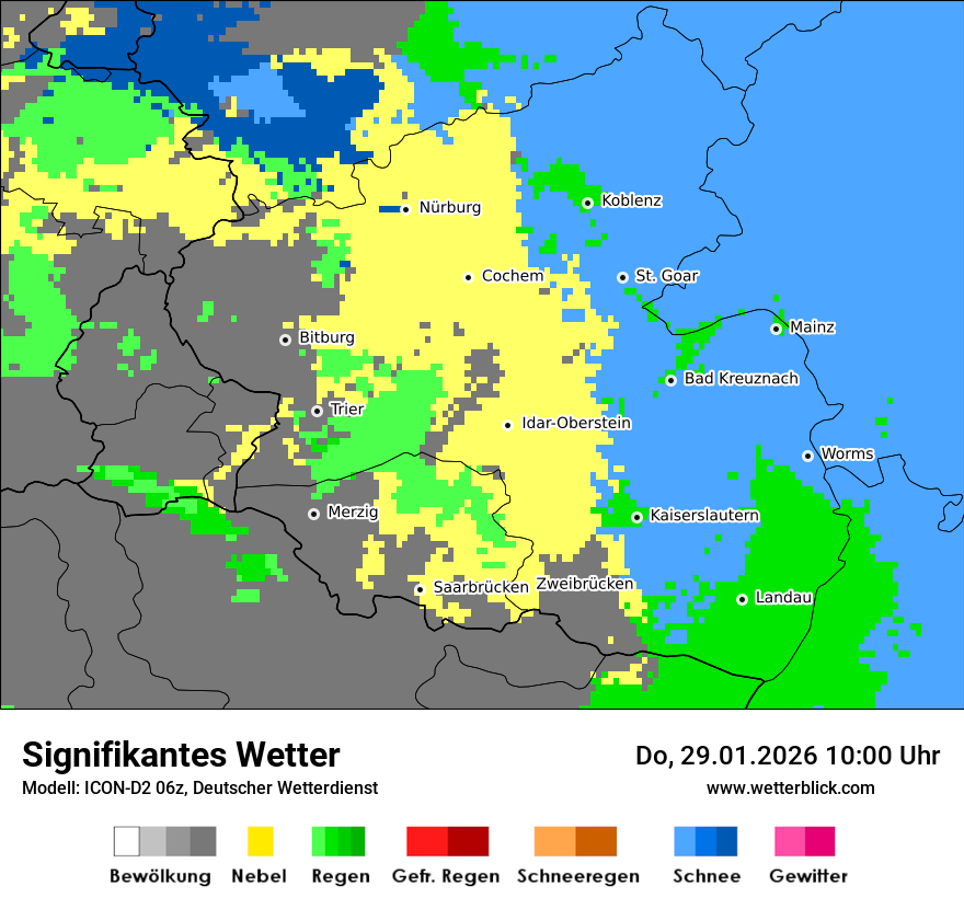 Signifikantes Wetter