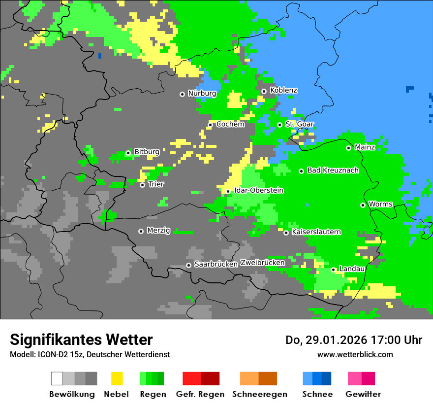 Signifikantes Wetter