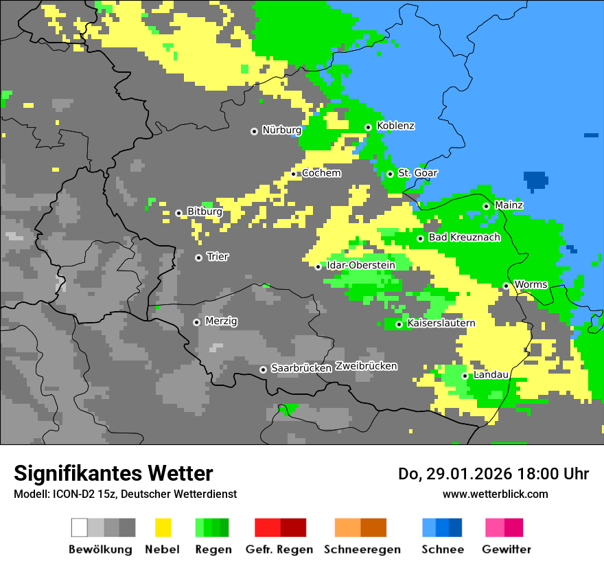 Signifikantes Wetter
