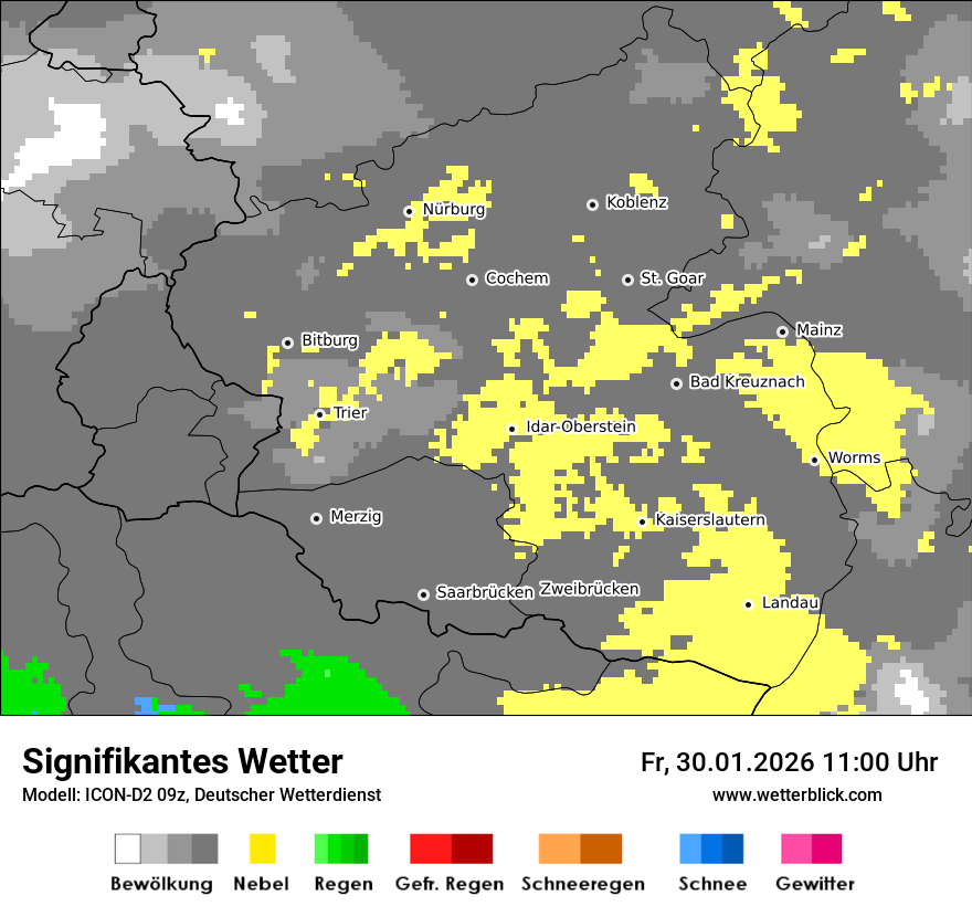 Signifikantes Wetter
