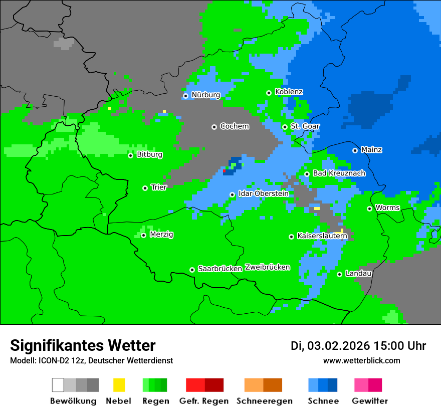 Signifikantes Wetter