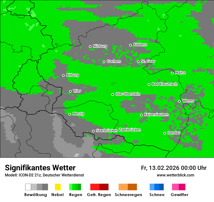 Signifikantes Wetter