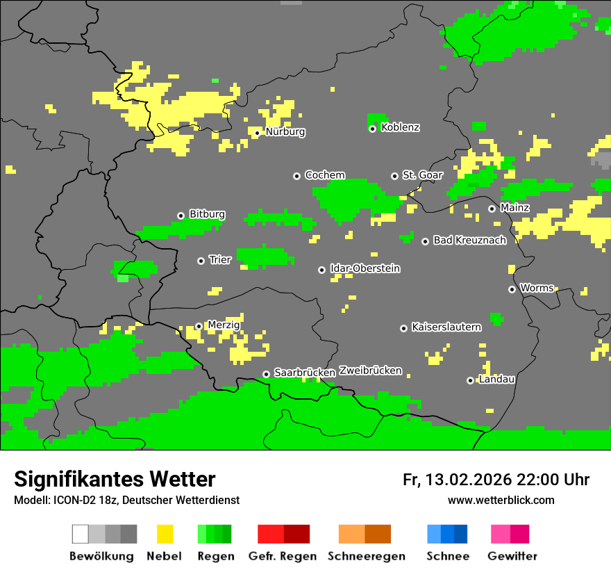 Signifikantes Wetter