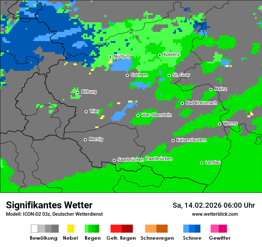 Signifikantes Wetter