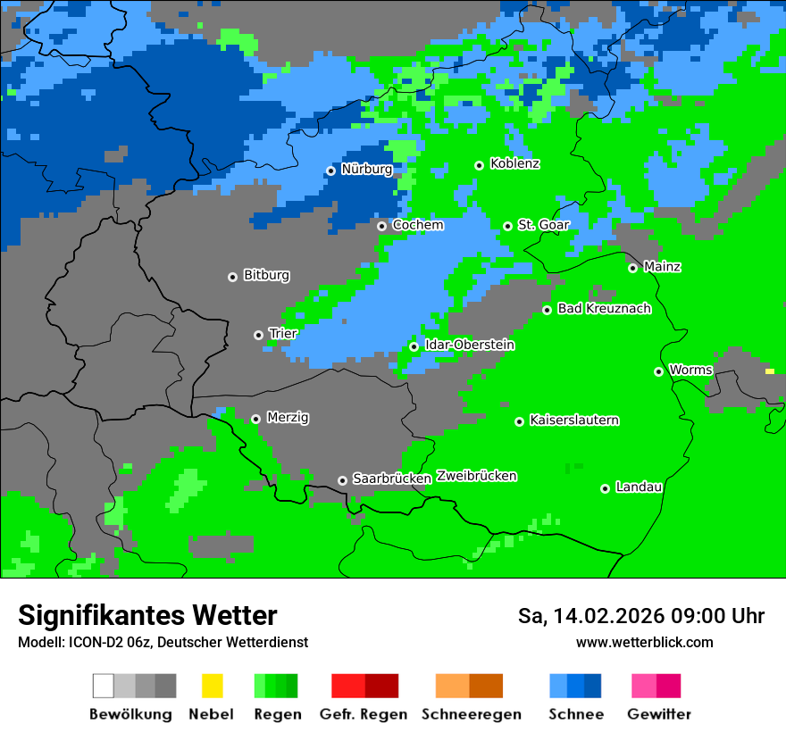 Signifikantes Wetter
