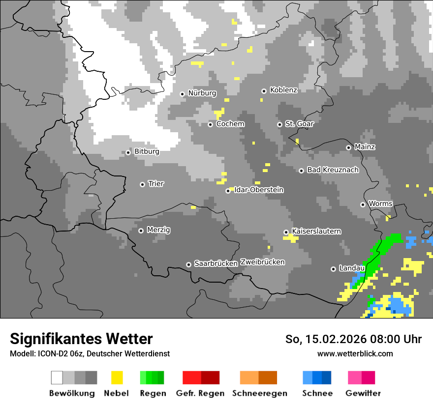 Signifikantes Wetter